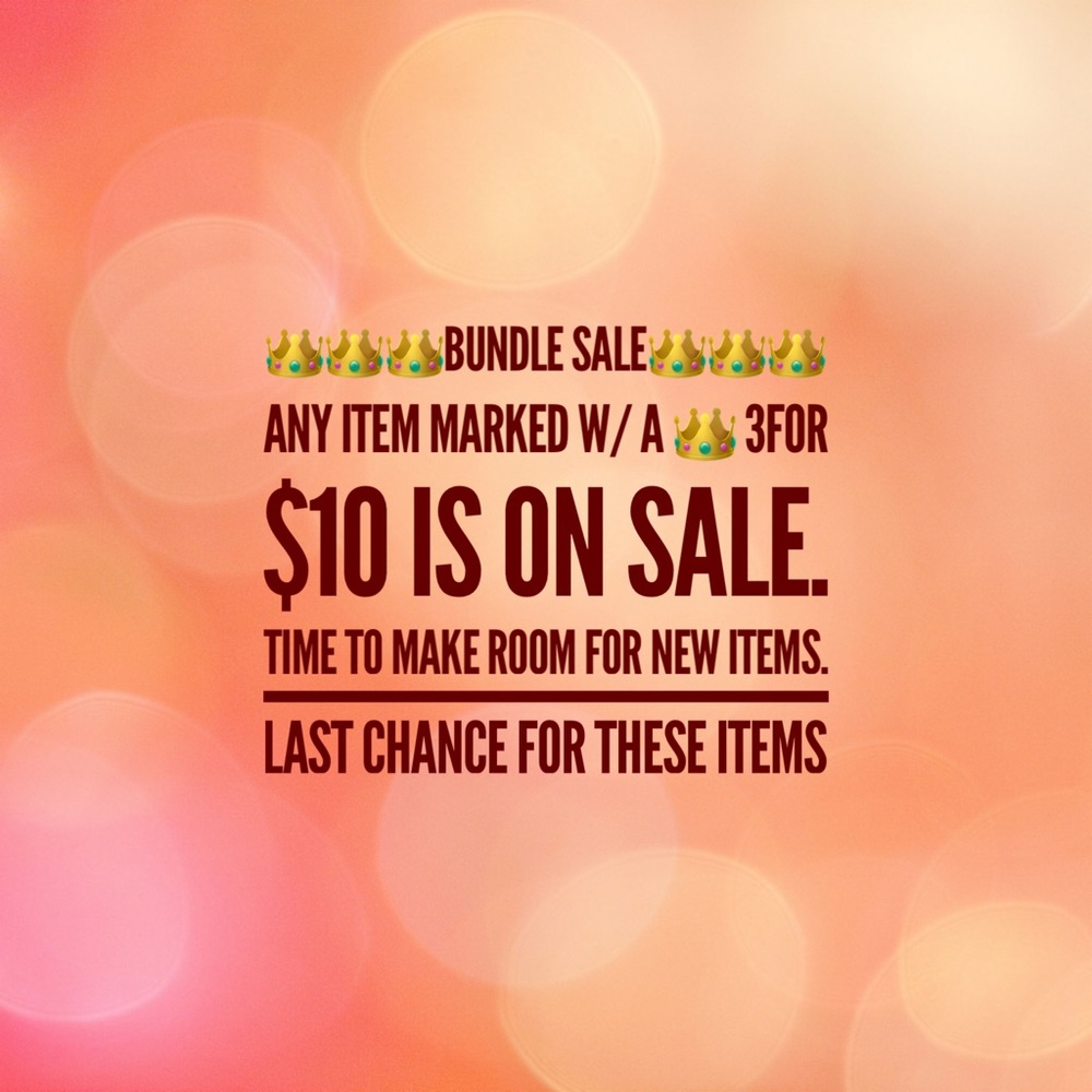 Bundle Sale!!!!
